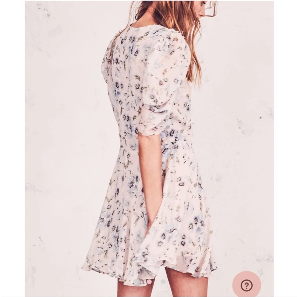 Loveshackfancy Cora Silk floral dress - Picture 3 of 6